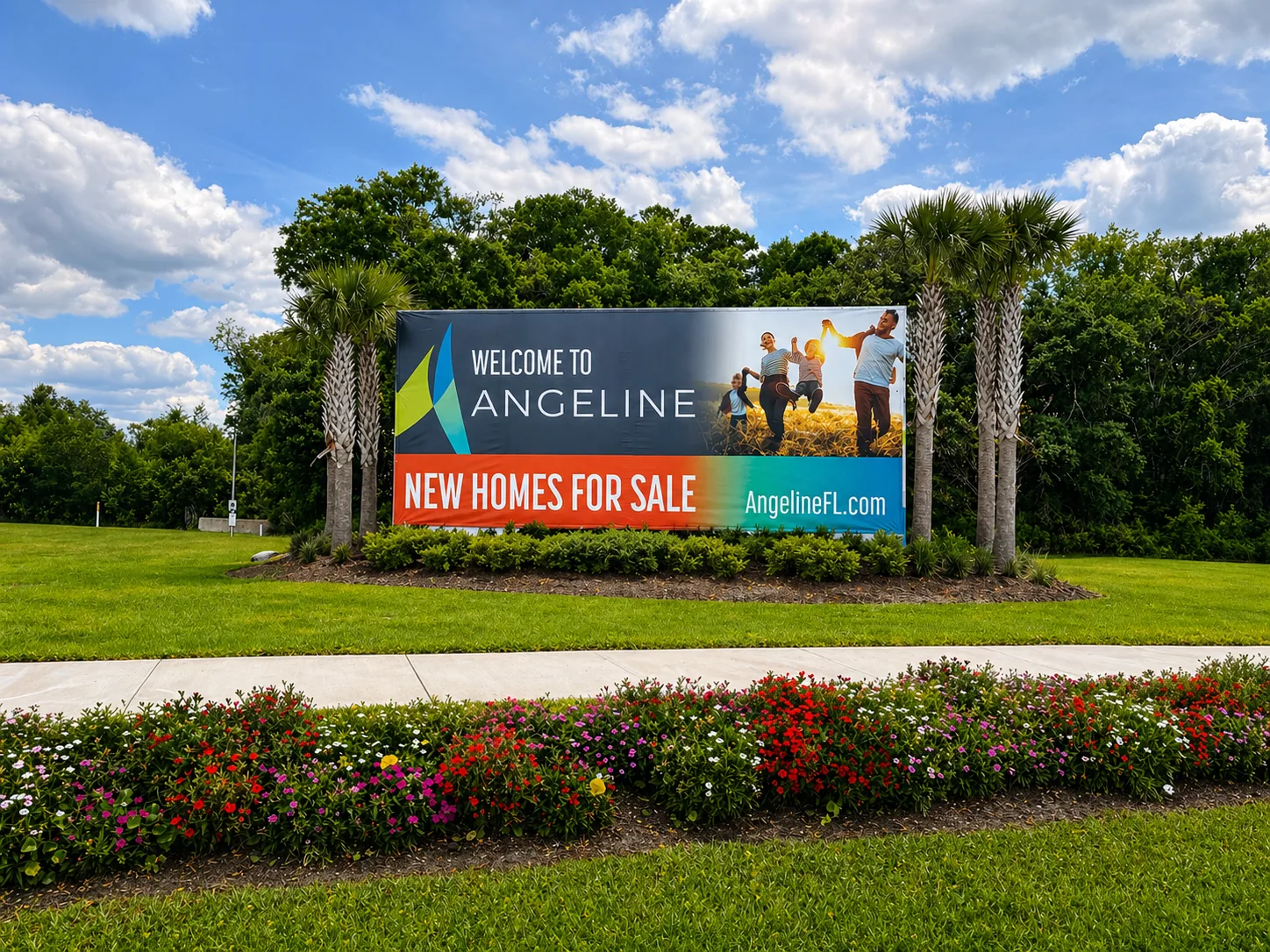 Home in the Angeline community of Land O' Lakes Florida