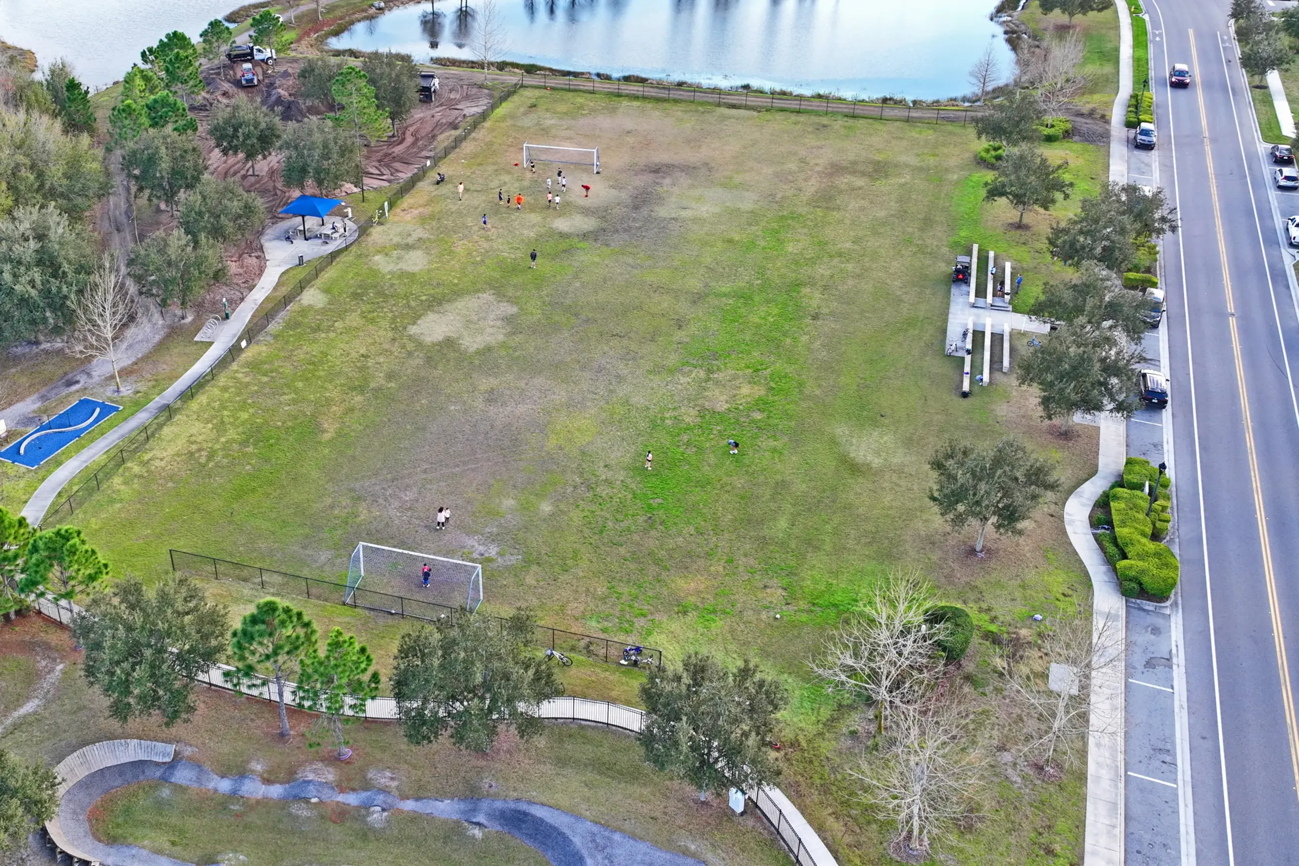 Bexley community home exterior in Land O' Lakes Florida
