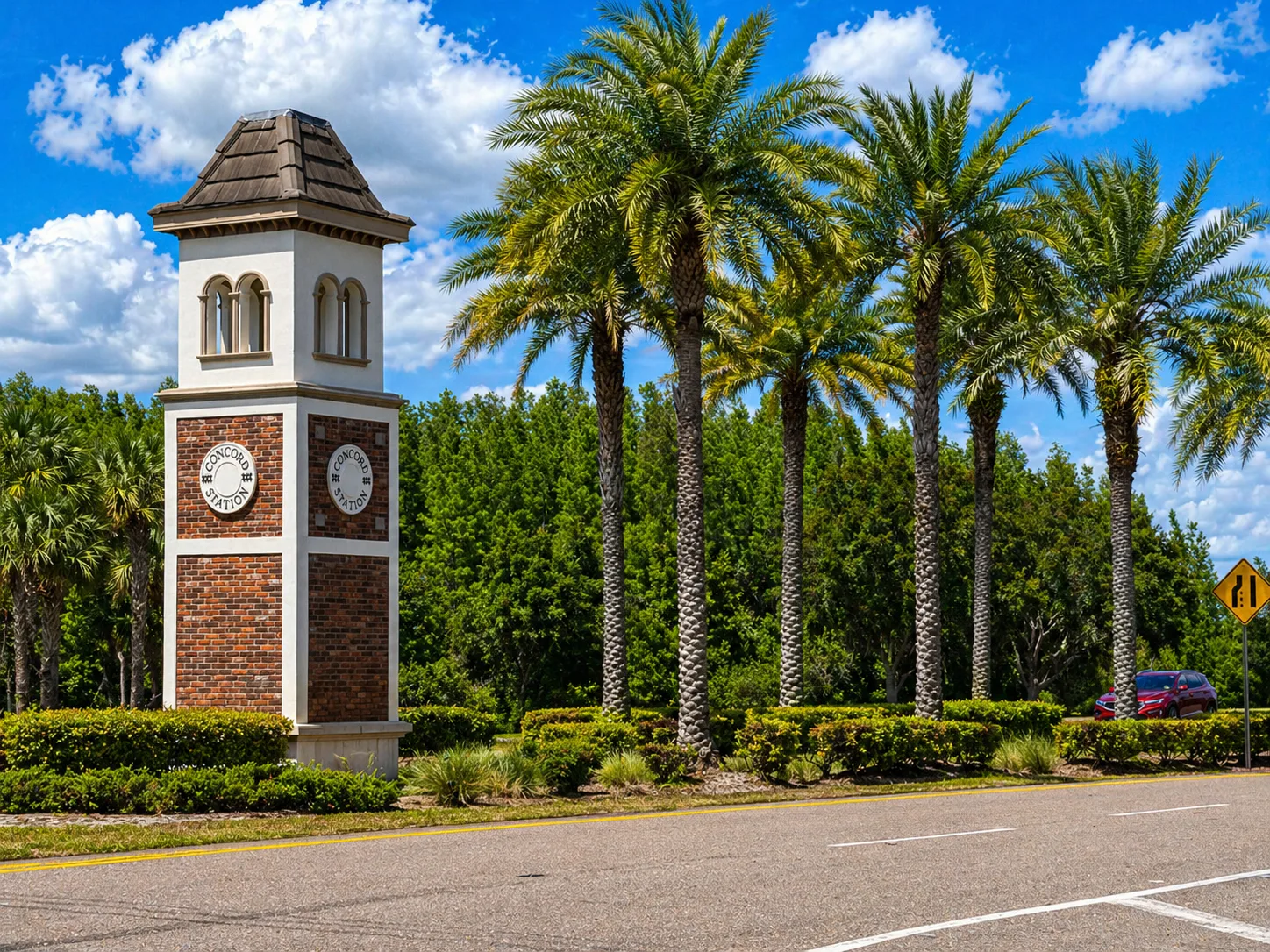 Concord Station community in Land O' Lakes Florida