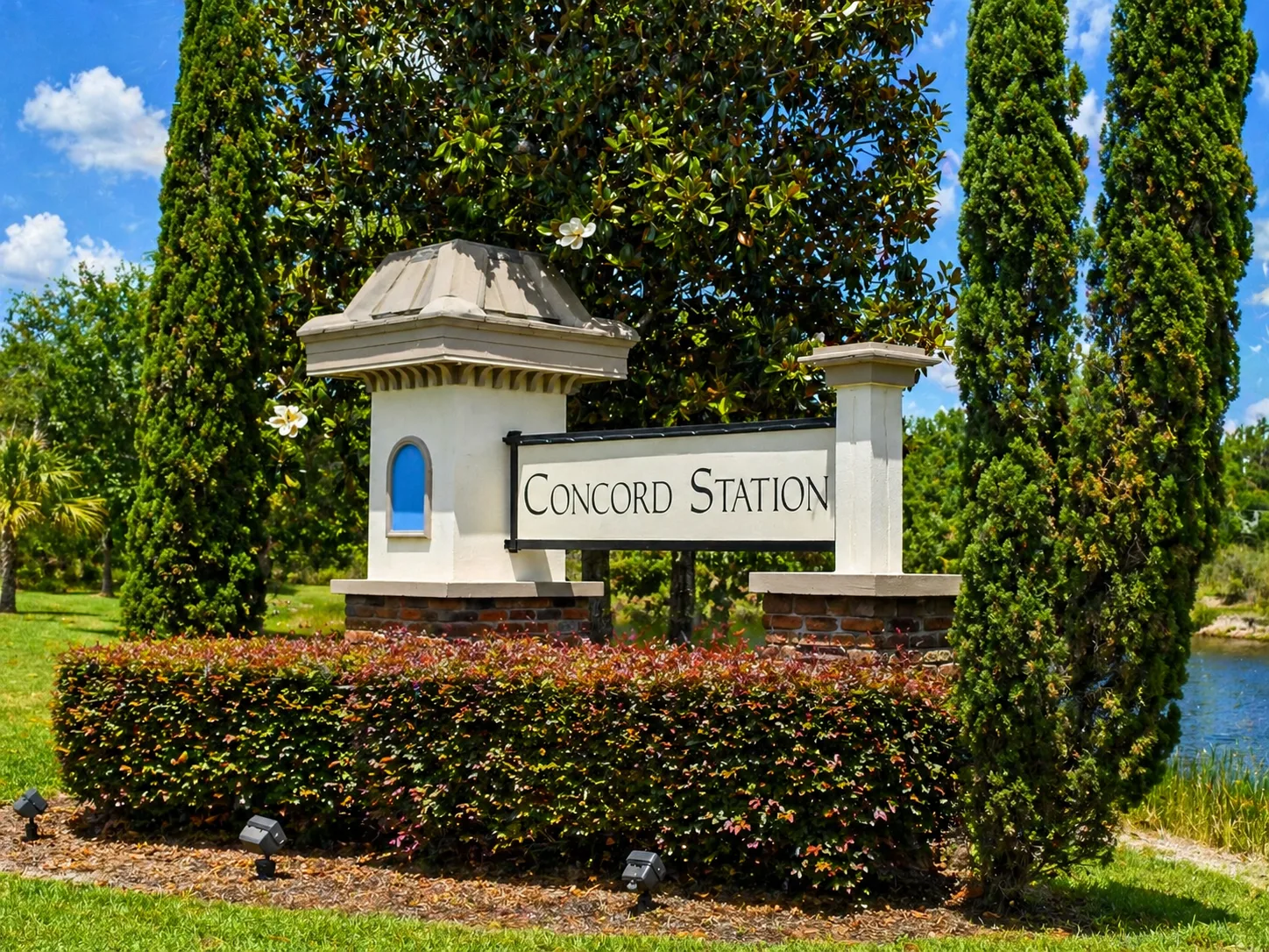 Concord Station community homes in Land O' Lakes Florida