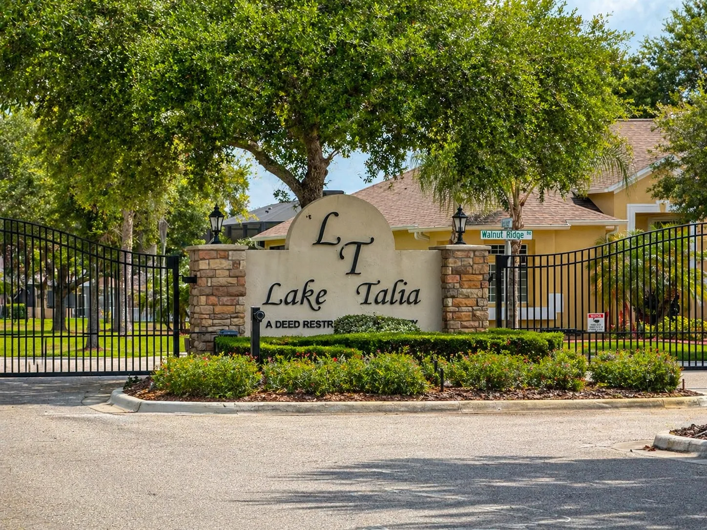 Home in the Lake Talia community of Land O' Lakes Florida